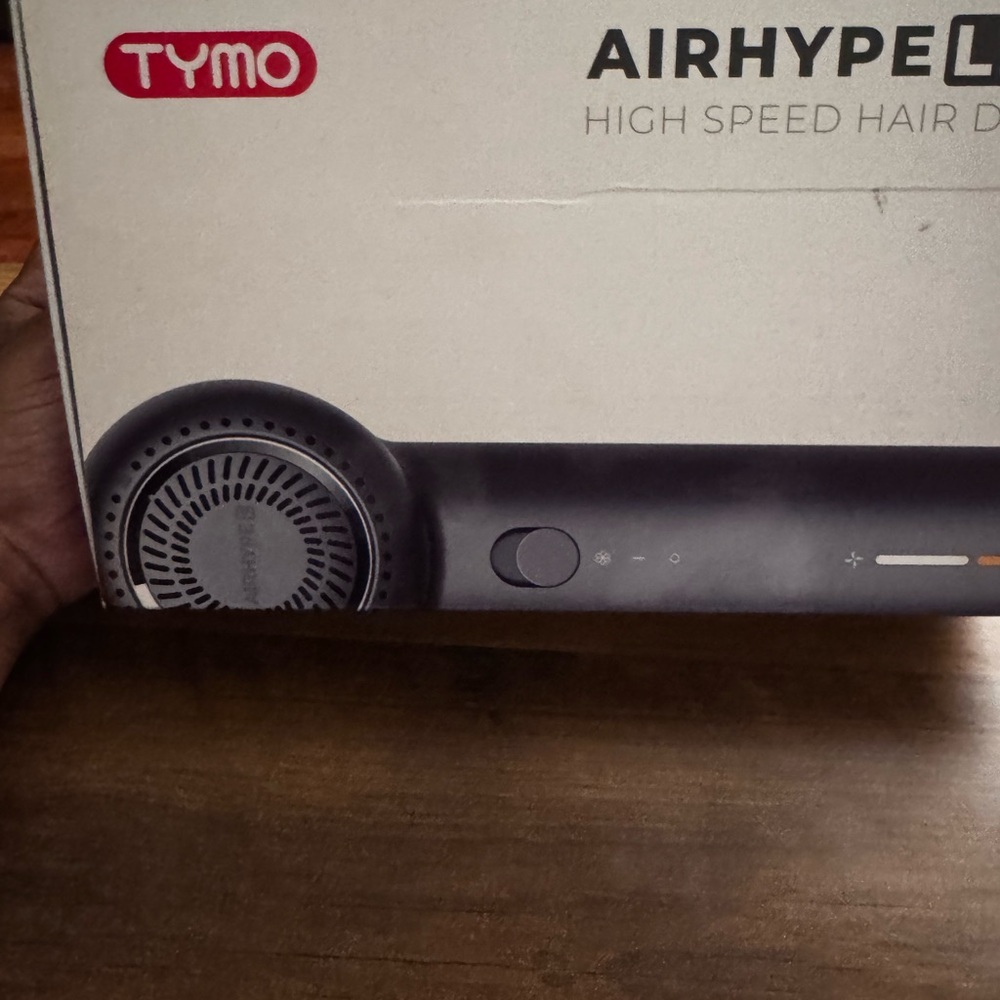Hype Black and White AirHypeL Hair Dryer